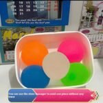 Green Malt Sugar Squeezing Toy Decompression Vent Slow Rebound Plastic Toy Ball Syrup Squeeze Wholesale - Image 2