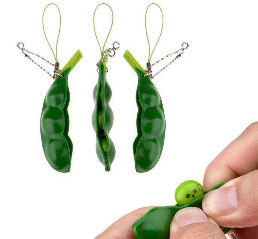 1053502146176.jpg 1 Pack Hot Beans  Beans Kids Toy Pendant Anti-Stress Ball Squeeze Gadget Kids Toy Gift - Image 1