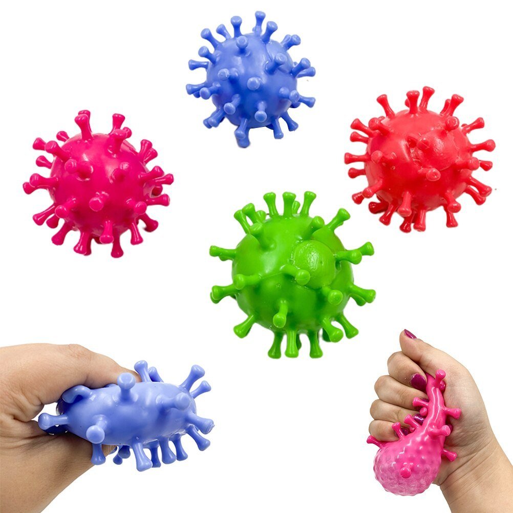1511945934300.jpg New Bead Virus Vent Ball Vent Toy Creative Squeeze Ball - Image 1