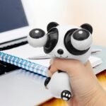 Cartoon Animal Decompression Toy Stress Reduction Ball Cute Little White Panda Dinosaur Squeeze Pop Eye Squeeze Antistress Toy - Image 3