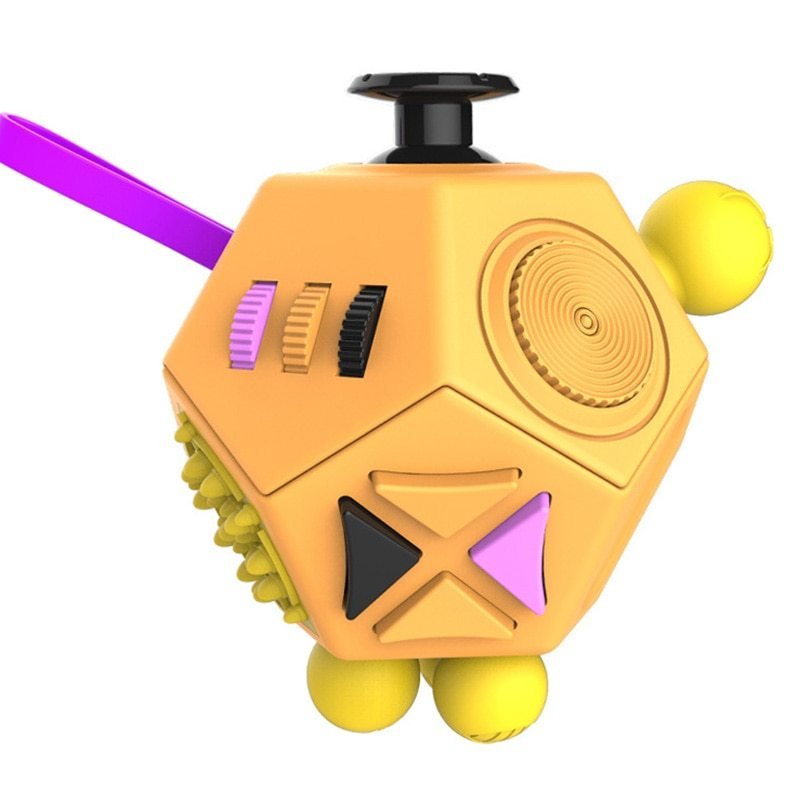 27609167591440.jpg New Antistress Cube Toys Squeeze Stress Reliever Toys Puzzle Magic Cube Toys Stress Cube Come With Box Stress Wheel - Image 7