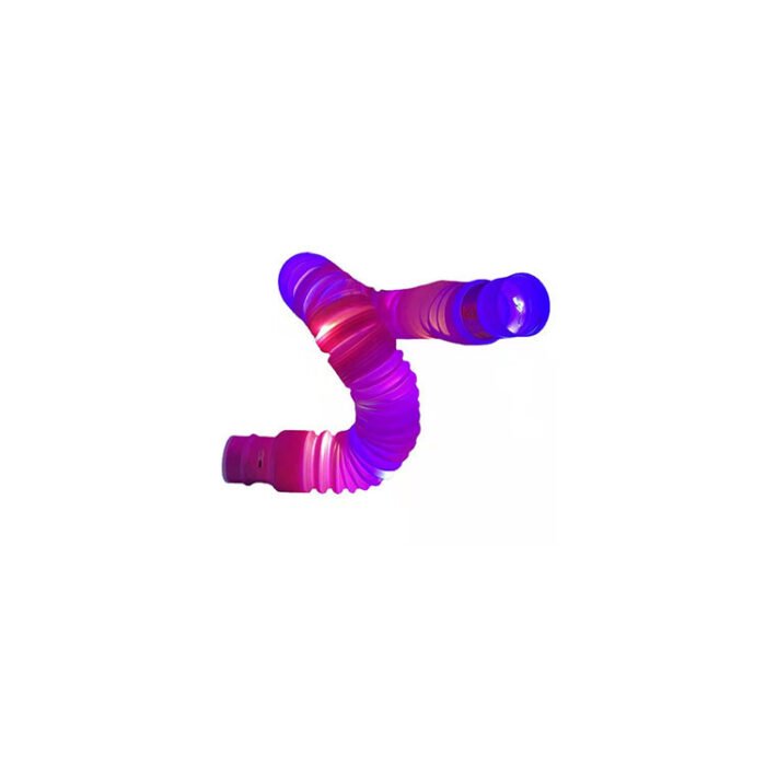Flashing Telescopic Tube Color Stretching Tube LED Decompression Venting Toys - Image 5