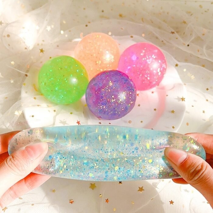 Malt Sugar Pinched Rib Powder Stress Ball Soft Toy - Image 2
