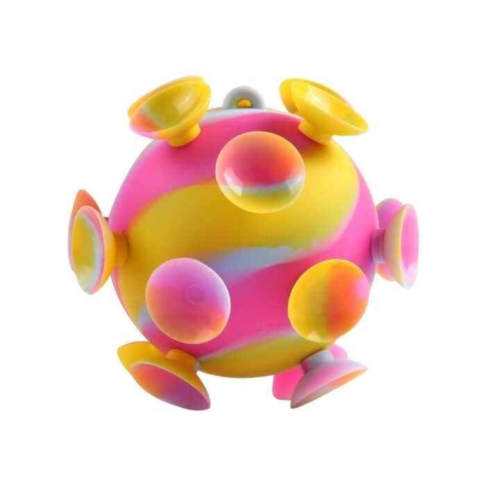 Cross-border New 3D Stress Relief Ball Sucker Magic Sucker Silicone Toy - Image 6