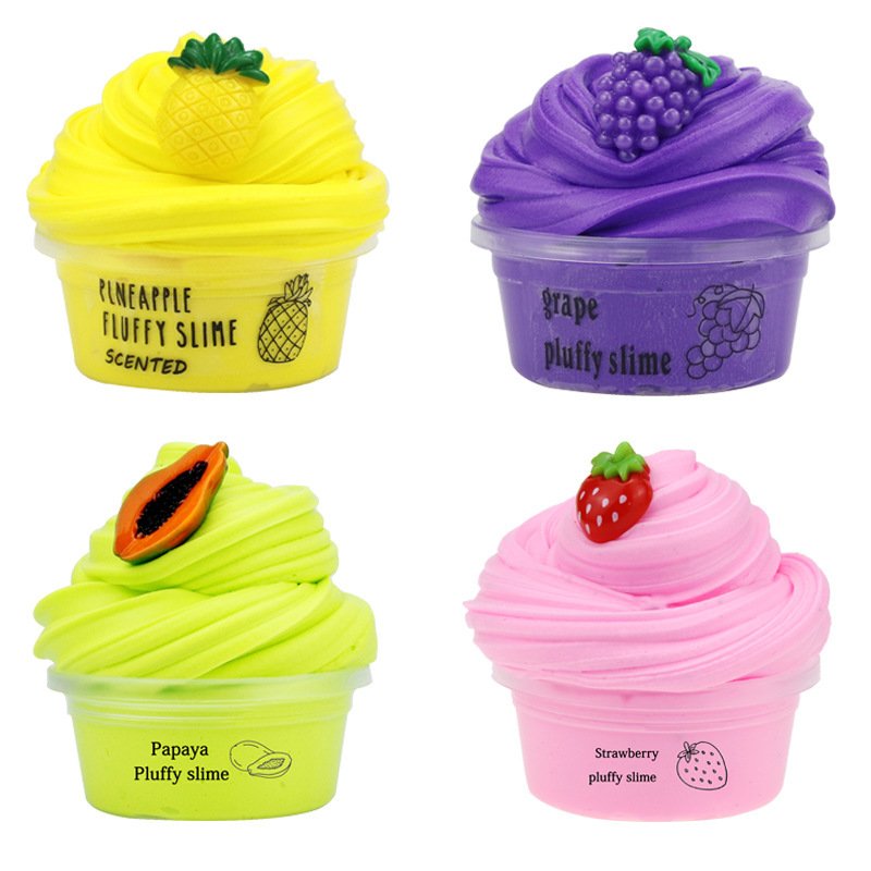 45e0efb6-21ea-46bc-bb24-ad06724f2971.jpg Creative Fruit Slime Colored Mud Toy - Image 1