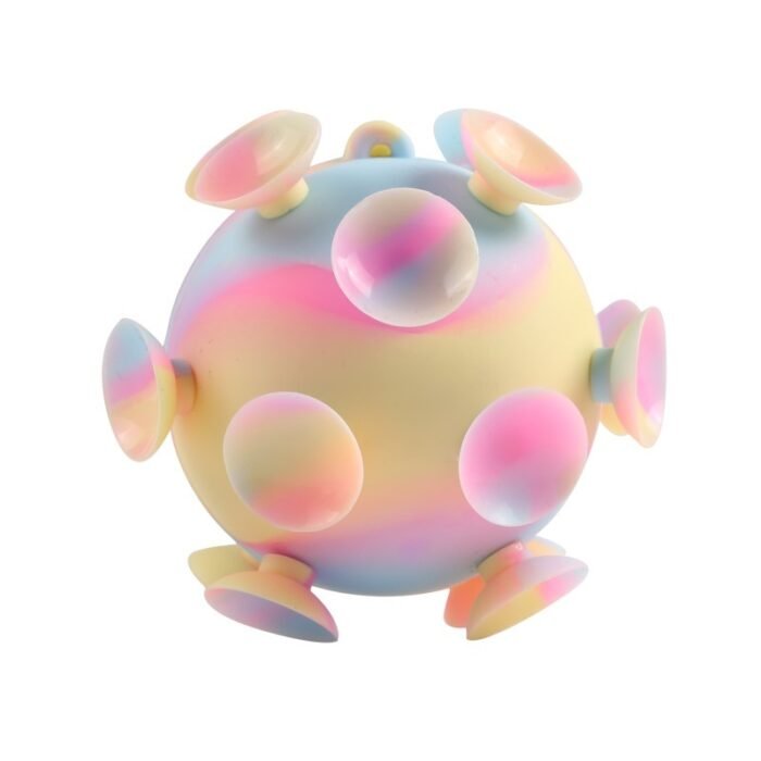 Cross-border New 3D Stress Relief Ball Sucker Magic Sucker Silicone Toy - Image 7