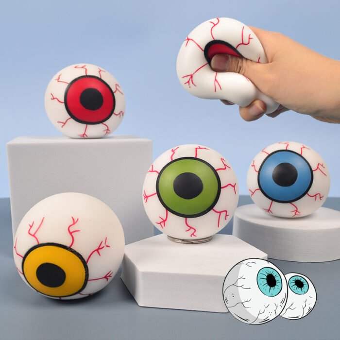 Vent Horror Eyes Stress Ball Trick Squeezing Toy - Image 3