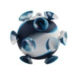 Cross-border New 3D Stress Relief Ball Sucker Magic Sucker Silicone Toy - Image 9