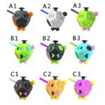 New Antistress Cube Toys Squeeze Stress Reliever Toys Puzzle Magic Cube Toys Stress Cube Come With Box Stress Wheel