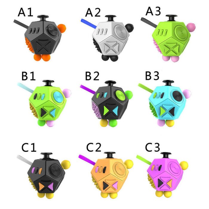 New Antistress Cube Toys Squeeze Stress Reliever Toys Puzzle Magic Cube Toys Stress Cube Come With Box Stress Wheel - Image 1