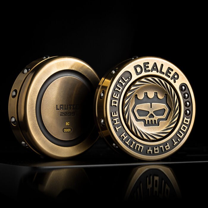 Fidget Spinner Texas Hold'em Chip Decompression Artifact - Image 1