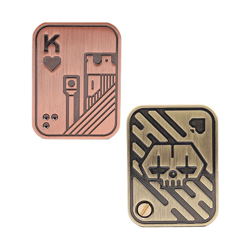 624a4f15-37a1-4189-9987-4eb19886fd43.jpg Edc Fidget Spinner Sound Waves Decompress Metal Hand Push Coins - Image 5