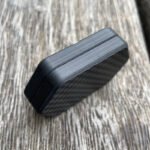 Carbon Fiber Rotary Push Card Coin Decompression Toy Fidget Spinner - Image 3