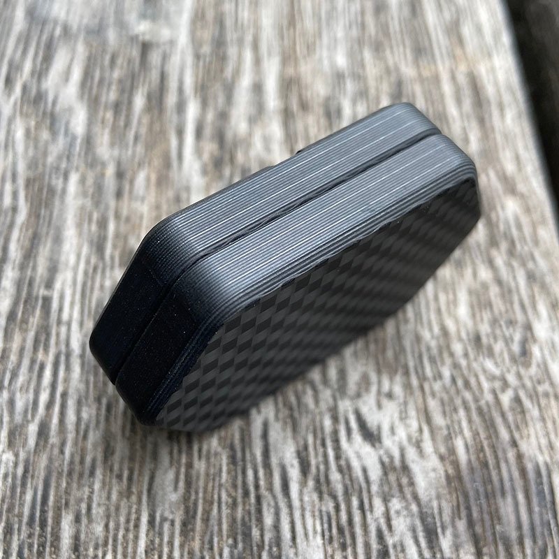 63647761-2c7e-4a3e-9e17-2c46557d742a.jpg Carbon Fiber Rotary Push Card Coin Decompression Toy Fidget Spinner - Image 3