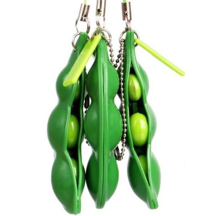 1 Pack Hot Beans  Beans Kids Toy Pendant Anti-Stress Ball Squeeze Gadget Kids Toy Gift - Image 3