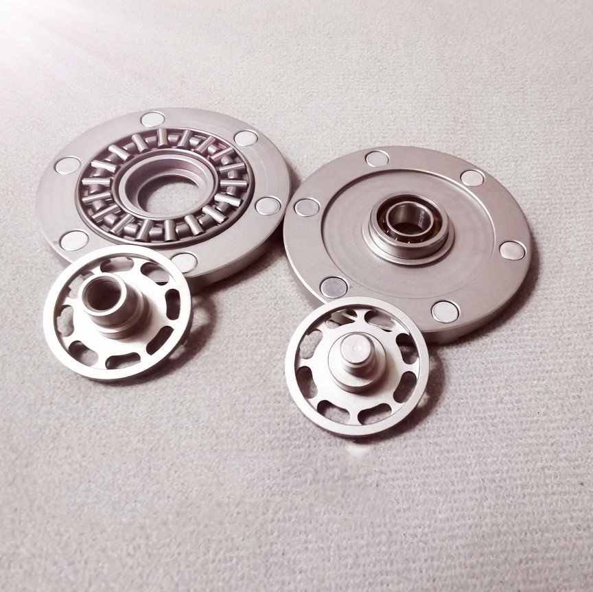 73684545-46f2-4293-842b-922df395289f.jpg Fidget Spinner Stainless Steel  Decompression Toy Gift - Image 3