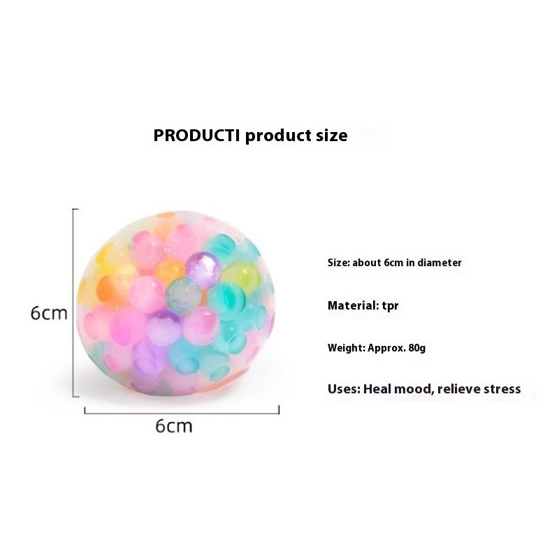 752a9d96-47db-4ead-934d-0fba63576fd6_trans.jpeg TPR Soft Rubber Toy Squeezing Toy Rainbow Stress Ball - Image 5