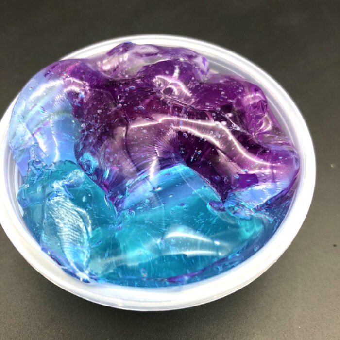 Color Matching Gradient Multicolor Crystal Mud Slime - Image 1