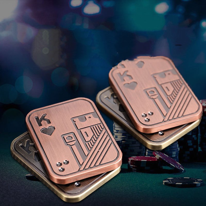 79647b35-1eae-45df-b558-8bfb11e034f9.jpg Edc Fidget Spinner Sound Waves Decompress Metal Hand Push Coins - Image 4