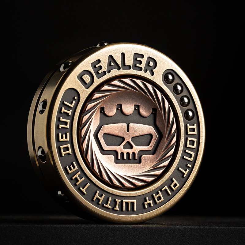 7b4a46e7-4867-474e-8d31-cb460534de3f.jpg Fidget Spinner Texas Hold'em Chip Decompression Artifact - Image 3