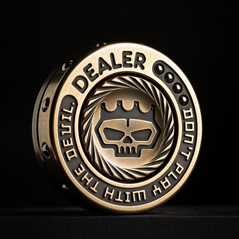 8ca96b3a-e76c-4074-8f7f-2d6f65ca721f.jpg Fidget Spinner Texas Hold'em Chip Decompression Artifact - Image 2