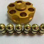 Unique Brass Gun Revolver Bullet Fidget Toy Spinner Copper Hand Spinners Detachable Rotating Sensory Finger Top For Kids Adults - Image 8