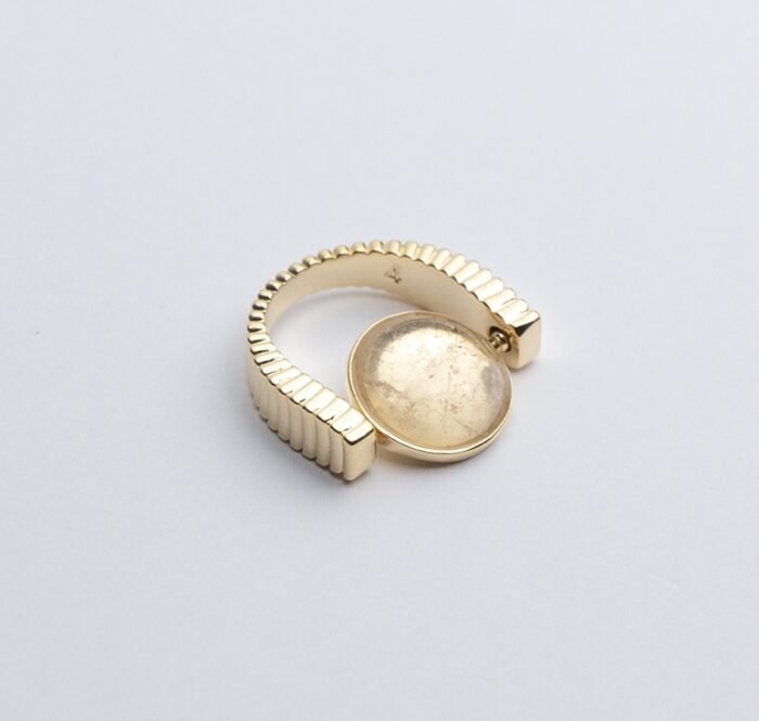 Original Fidget Spinner Rings Natural Stone Rings Replaceable Spinners For Anxiety And Stress Relief Jewelry Gifts - Image 10
