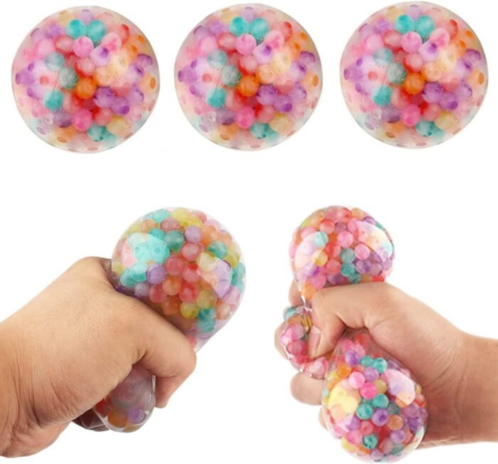 Stress Relief Ball Squeezing Toy TPR Soft Rubber Slow Rebound Vent Ball - Image 10