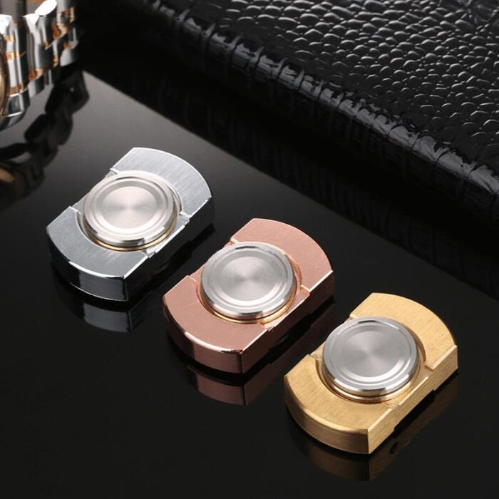 Fidget Spinner Stainless Steel Small Square - Image 1