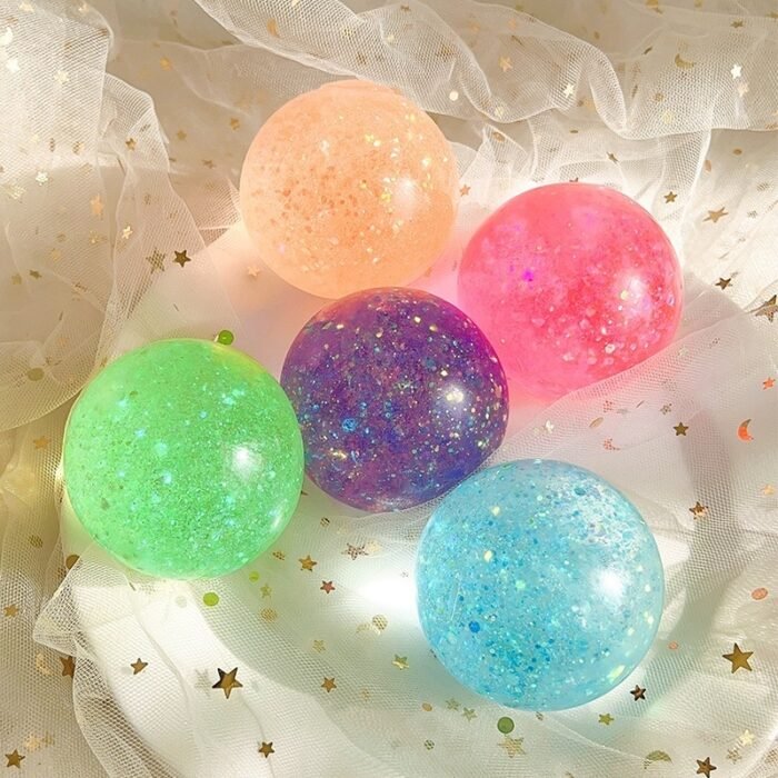 Malt Sugar Pinched Rib Powder Stress Ball Soft Toy - Image 1