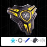 Luminous Luminous Fidget Spinner Mechanical Finger Decompression Toy - Image 7