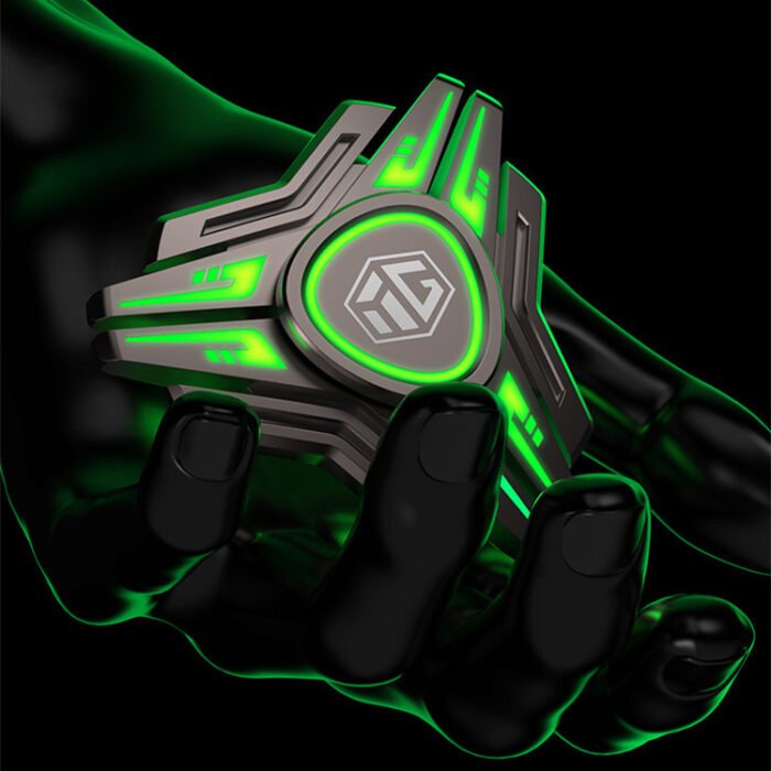 Luminous Luminous Fidget Spinner Mechanical Finger Decompression Toy - Image 1