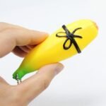 Funny Squeeze Vent Decompression Banana Toy