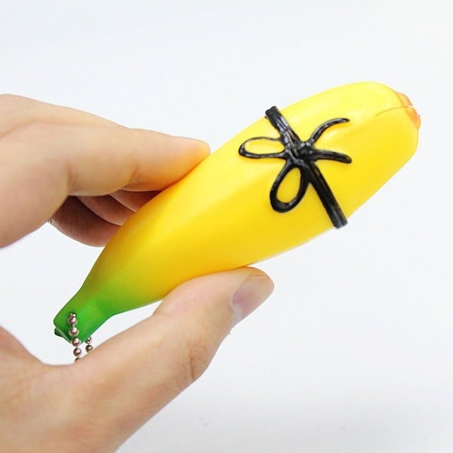 c6f96506-bd07-434c-85f5-bd1259634c20.jpg Funny Squeeze Vent Decompression Banana Toy - Image 1