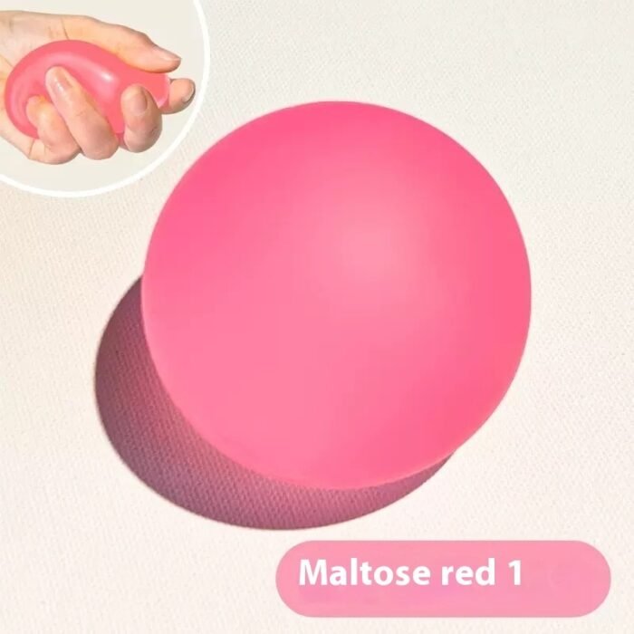 Green Malt Sugar Squeezing Toy Decompression Vent Slow Rebound Plastic Toy Ball Syrup Squeeze Wholesale - Image 8