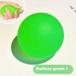 Green Malt Sugar Squeezing Toy Decompression Vent Slow Rebound Plastic Toy Ball Syrup Squeeze Wholesale - Image 10