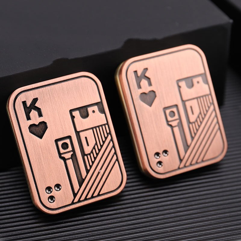 d0c45575-378b-4fd4-b480-d511fdd1b339.jpg Edc Fidget Spinner Sound Waves Decompress Metal Hand Push Coins - Image 3
