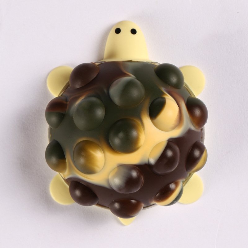 d8992e48-269c-4035-80cf-0b3bbfeb3561.jpg 3D Stress Relief Ball Silicone Decompression Toy Turtle Decompression Vent Ball Children's Educational Toys Squeezing Toy - Image 8