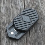 Carbon Fiber Rotary Push Card Coin Decompression Toy Fidget Spinner - Image 2