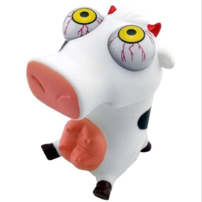 Cartoon Animal Decompression Toy Stress Reduction Ball Cute Little White Panda Dinosaur Squeeze Pop Eye Squeeze Antistress Toy - Image 10