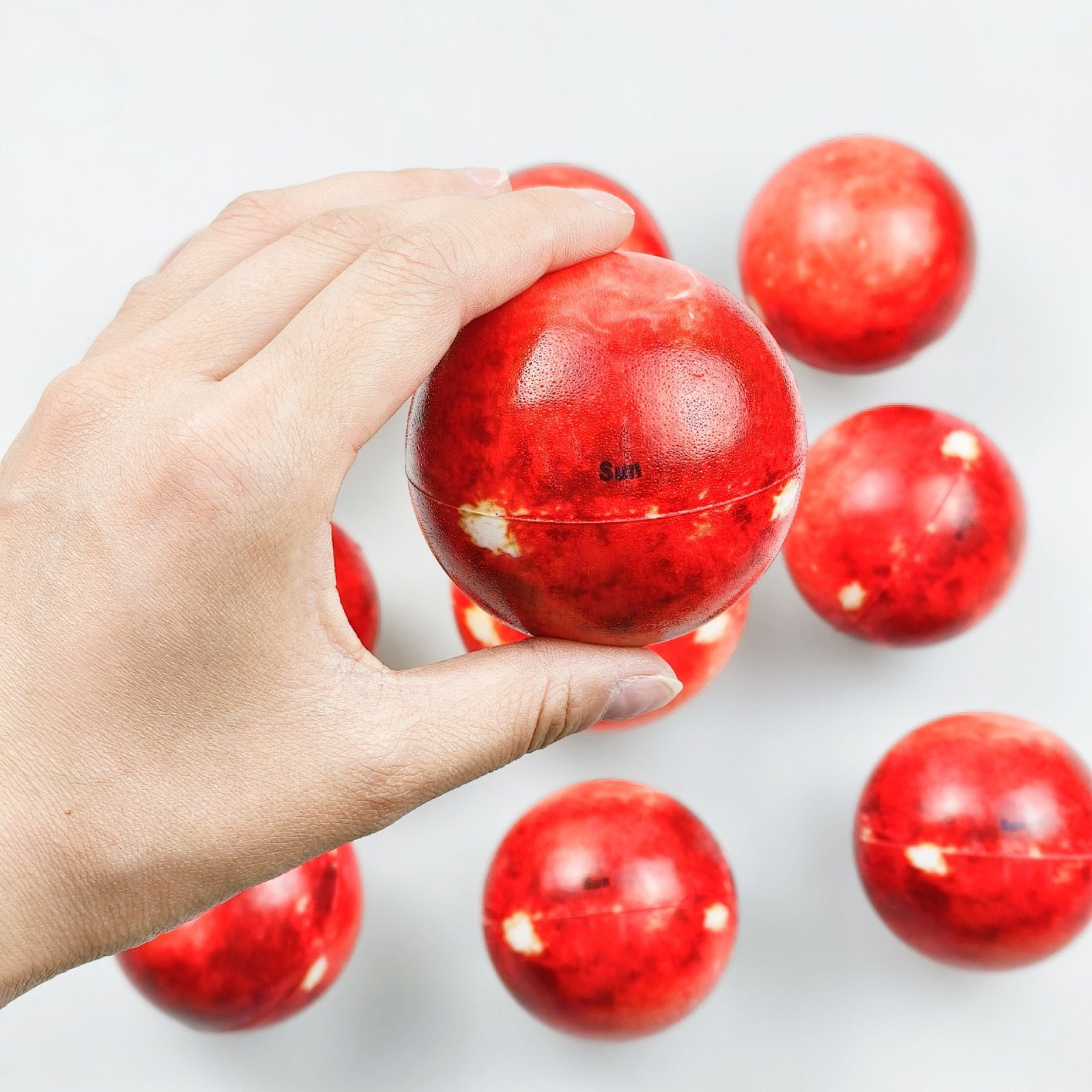 f84fa2fa-ac52-40ea-b6a3-1faac6b15f76.jpg Eight Planets Solar System Moon Children's Science And Education Toy Sponge Stress Ball - Image 9