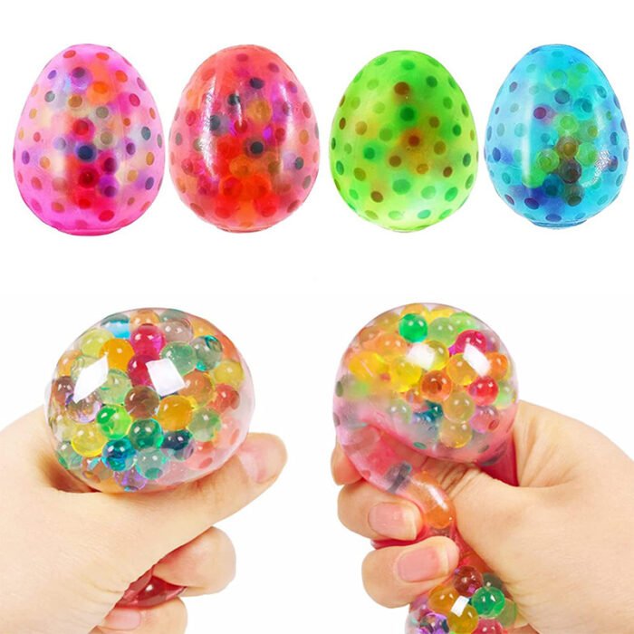 Stress Relief Ball Squeezing Toy TPR Soft Rubber Slow Rebound Vent Ball - Image 9