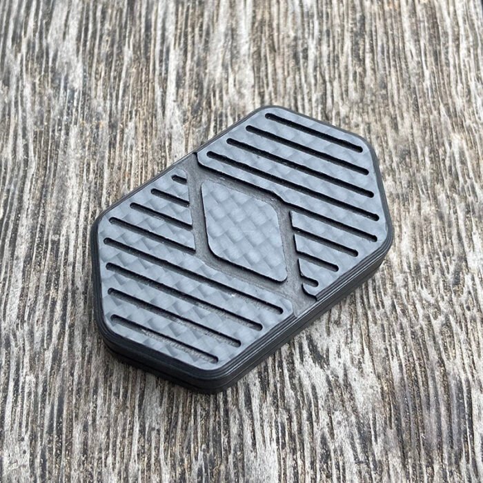 Carbon Fiber Rotary Push Card Coin Decompression Toy Fidget Spinner - Image 5